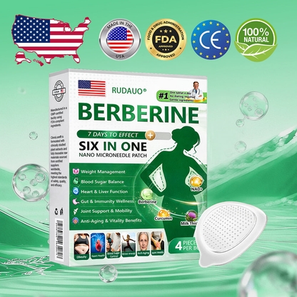 𝐔𝐒𝐀 𝐃𝐨𝐜𝐭𝐨𝐫 𝐑𝐞𝐜𝐨𝐦𝐦𝐞𝐧𝐝𝐞𝐝 🩺|𝐑𝐔𝐃𝑨𝑼𝑶® 𝑩𝒆𝒓𝑏𝘦𝘳𝑖𝗇𝒆 𝟔-𝗶𝙣-𝟏 𝑁𝑎𝑛𝑜 𝘔𝘪𝘤𝘳𝘰𝘯𝘦𝘦𝘥𝘭𝘦 𝖯𝚊𝗍𝖼𝗁 |𝘉𝘢𝘤𝘬𝘦𝘥 𝘣𝘺 𝘴𝘤𝘪𝘦𝘯𝘤𝘦 | 𝟨-𝗂𝗇-𝟣 𝖿𝗈𝗋𝗆𝗎𝗅𝖺 | 𝑅𝑒𝑠𝑢𝑙𝑡𝑠 𝑖𝑛 7 𝑑𝑎𝑦𝑠 🏅